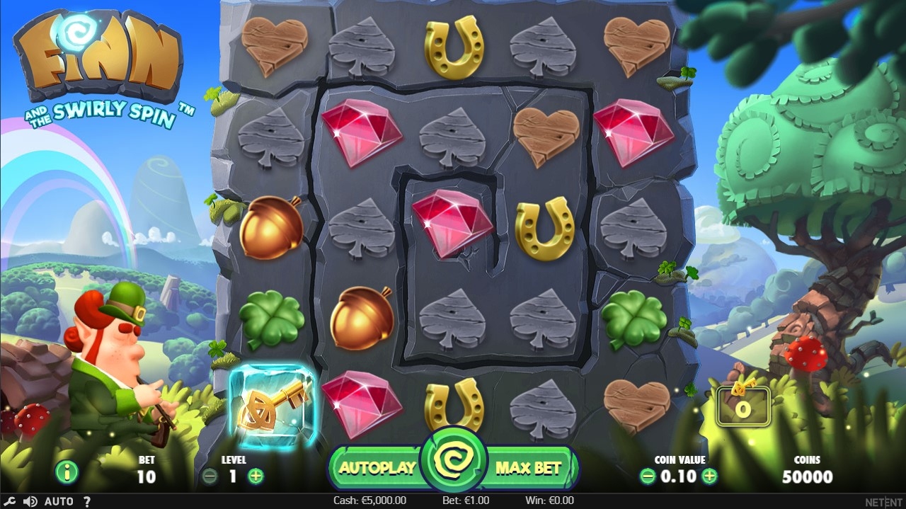 Finn and the Swirly Spin Slot