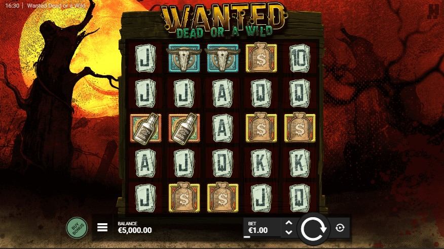 Wanted Dead or a Wild Slot